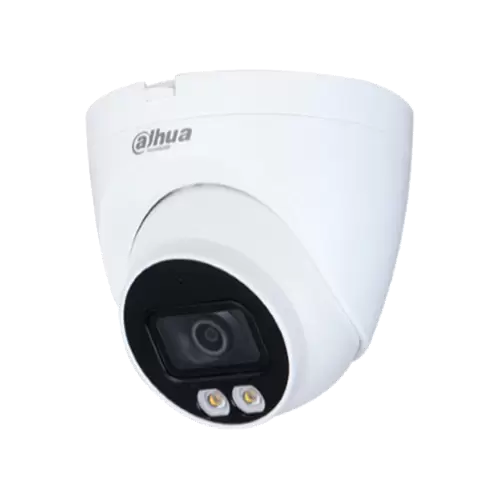 CAMARA IP DOMO TORRETA SEMIMETALICA FULLCOLOR 2MP@30FPS LENTE 2.8MM WDR MIC LED 30M POE IP67
