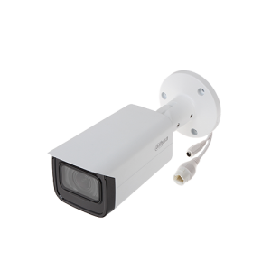 CAMARA IP TIPO BALA METALICA 2MP@30FPS LENTE MOTOR. 2,7-13,5MM IP67 WDR 120DB H.265+ IR 60M 2IVS POE