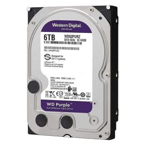 Disco duro WD Purple 6 TB 3.5 pulgadas SATA – WD64PURZ
